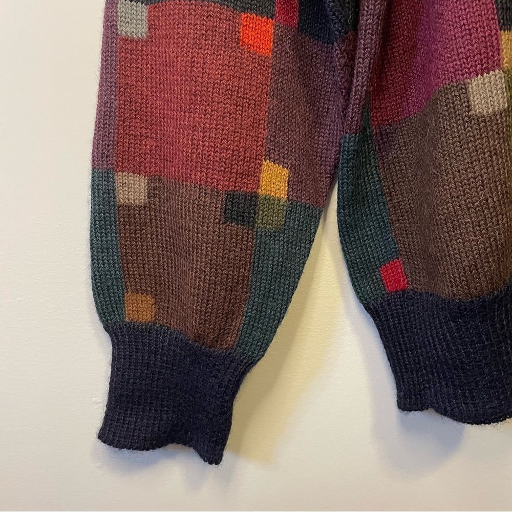 Peruvian Connection Abstract 100% Alpaca Vintage … - image 3